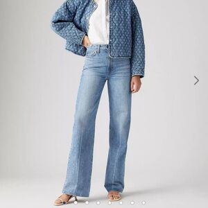 LEVI’S RIBCAGE WIDE LEG WOMEN'S JEANS / Size 28
